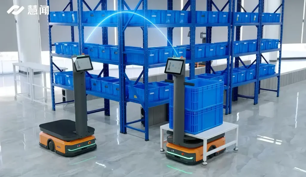 How Does iBenX Series AMR from Huiwen Enable Smarter and More Flexible Industrial Logistics? 1 iBenX Series AMR 3 1