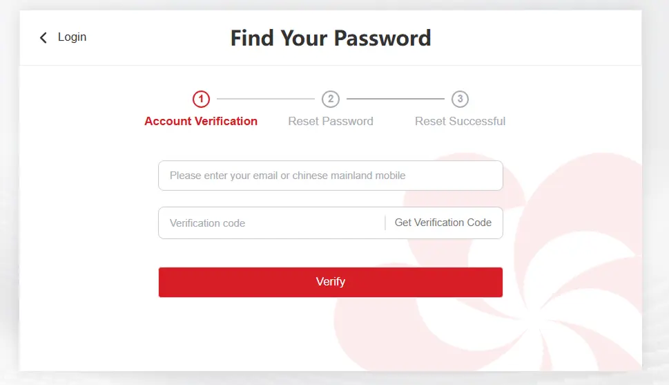 Canton Fair Account Reset Password